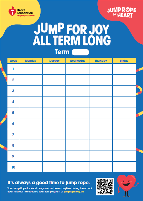 JRFH Term Planner Template
