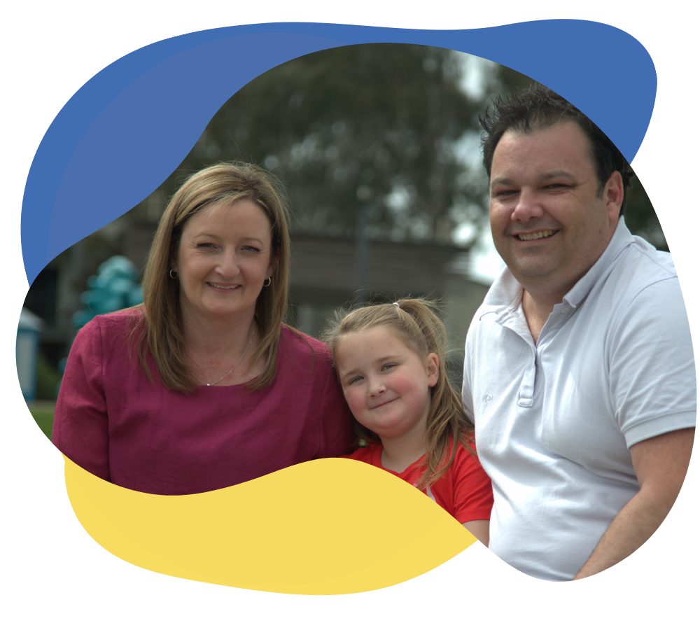 Heart Hero Ayla and her parents